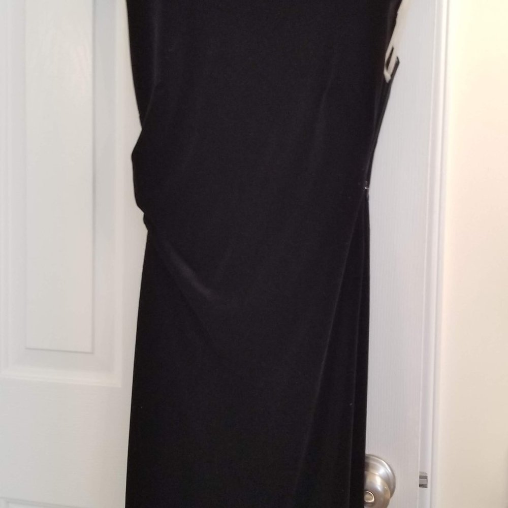 NWT:  APT 9 Black Velvet Dress